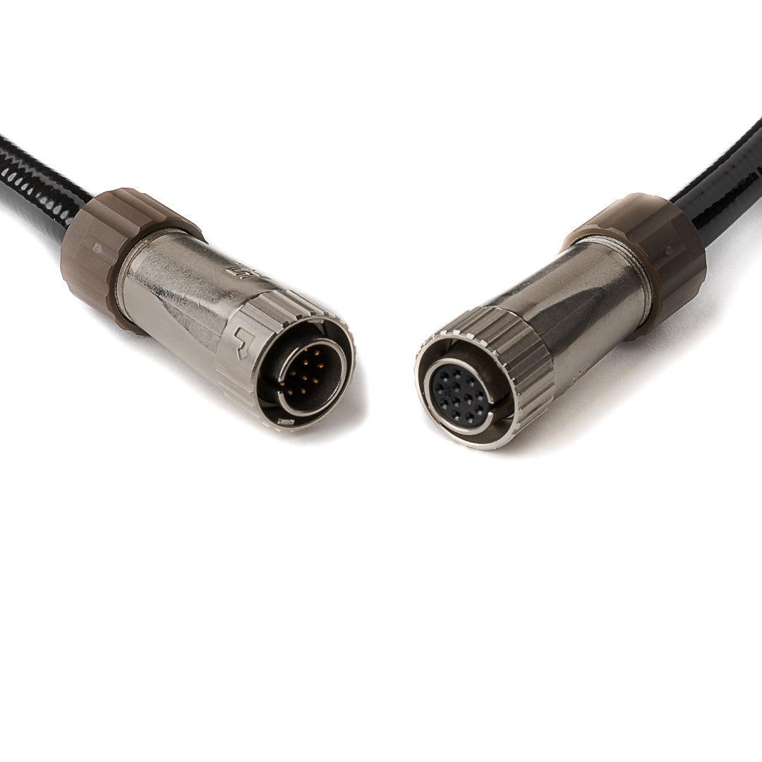 Flex cable for welding camera with integrated ferrite for DART2, TERA and PIXI (connectors)