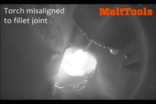 Detecting welding defect using the MeltView DART camera in monochrome