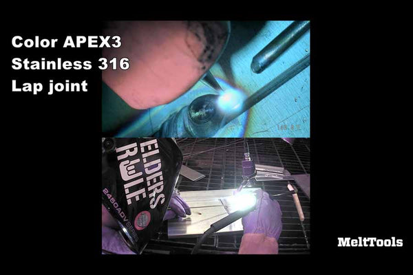 MeltView<sup>®</sup> APEX3 camera with the RAD8 illumination system