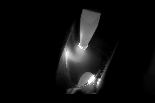 Lab video of the MeltView® PIXI weld monitoring camera in monochrome