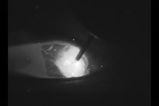 Steel FCAW monitoring using the SYNC high speed imaging camera