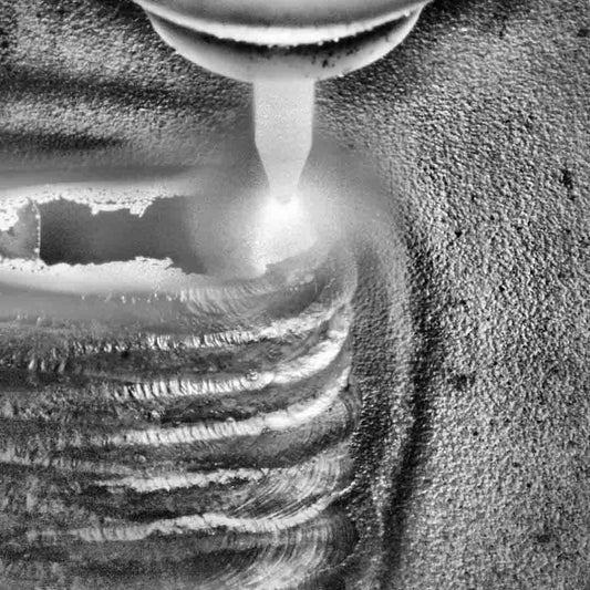 Laser camera lab test in monochrome