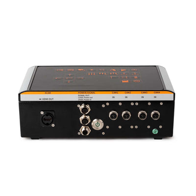 Customized advanced camera controller for four cameras and HDMI output.