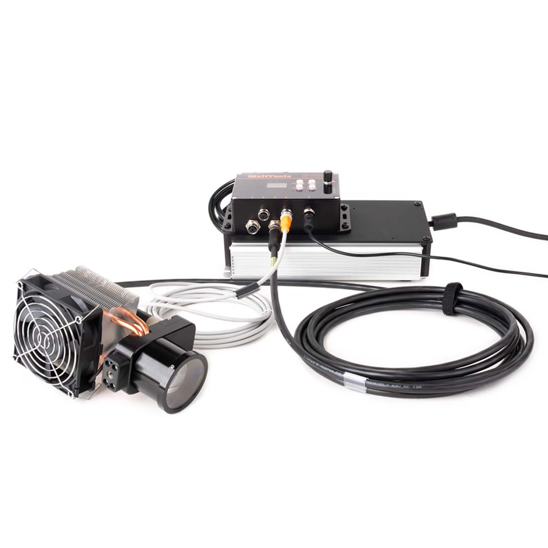 RAD8 illumination system with control, power supply, and LED engine.