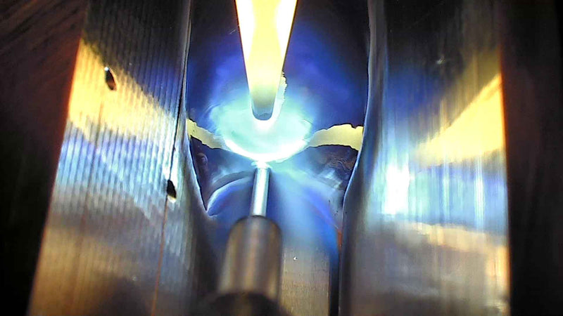 Vertical groove TIG monitoring using the MeltView® PIXI camera in color