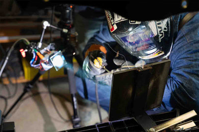 Weld United using the MeltView® APEX3 camera and the RAD8 lighting system while TIG welding.