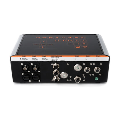 Advanced dual welding camera controller with laser diodes
