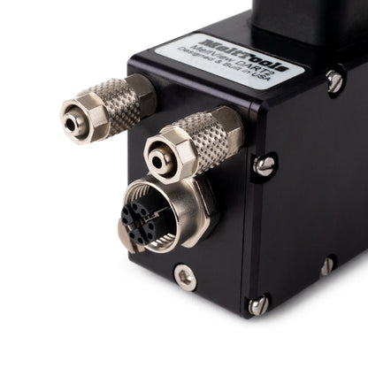 Back of X-coded MeltView® DART2 welding camera