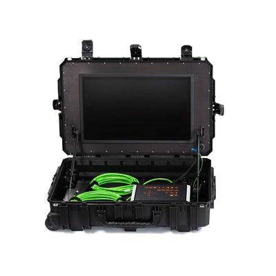 Customized camera kit with integrated display and advanced camera controller.
