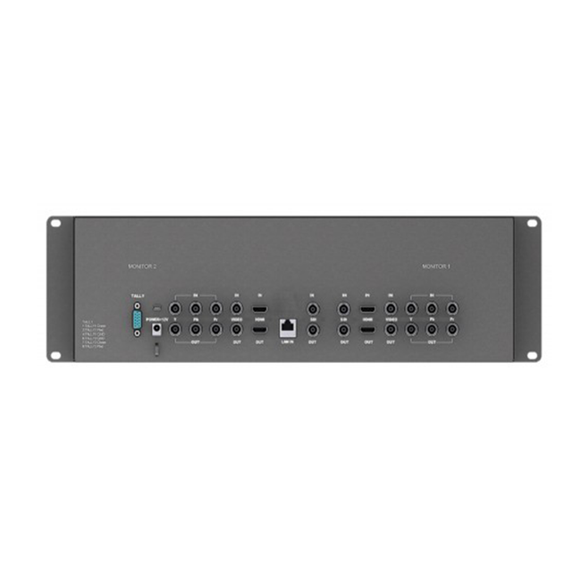 Sdi Rack Panel Dual 7 inch 3RU rackmount SDI monitor | MeltTools