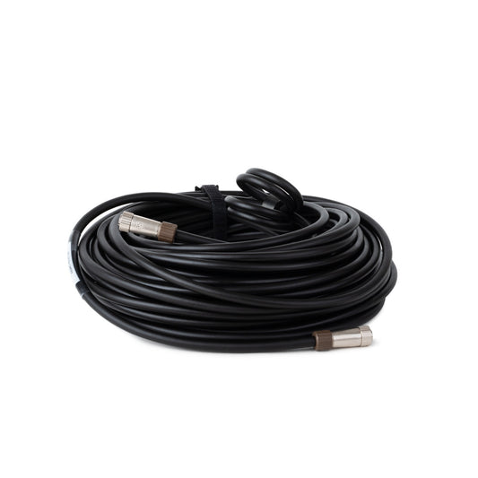 Flex camera cable with integrated ferrite