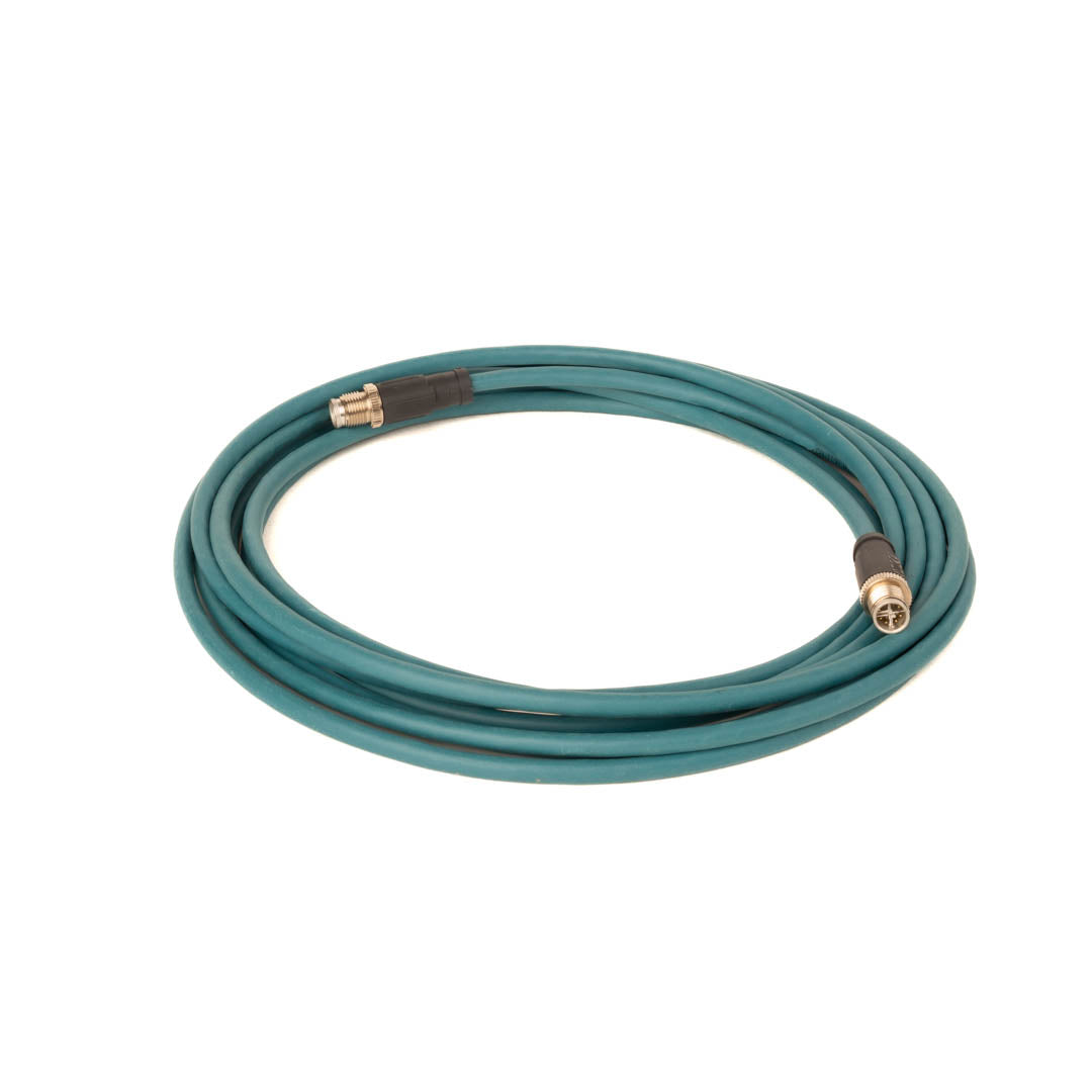 5m X-coded M12 camera cable