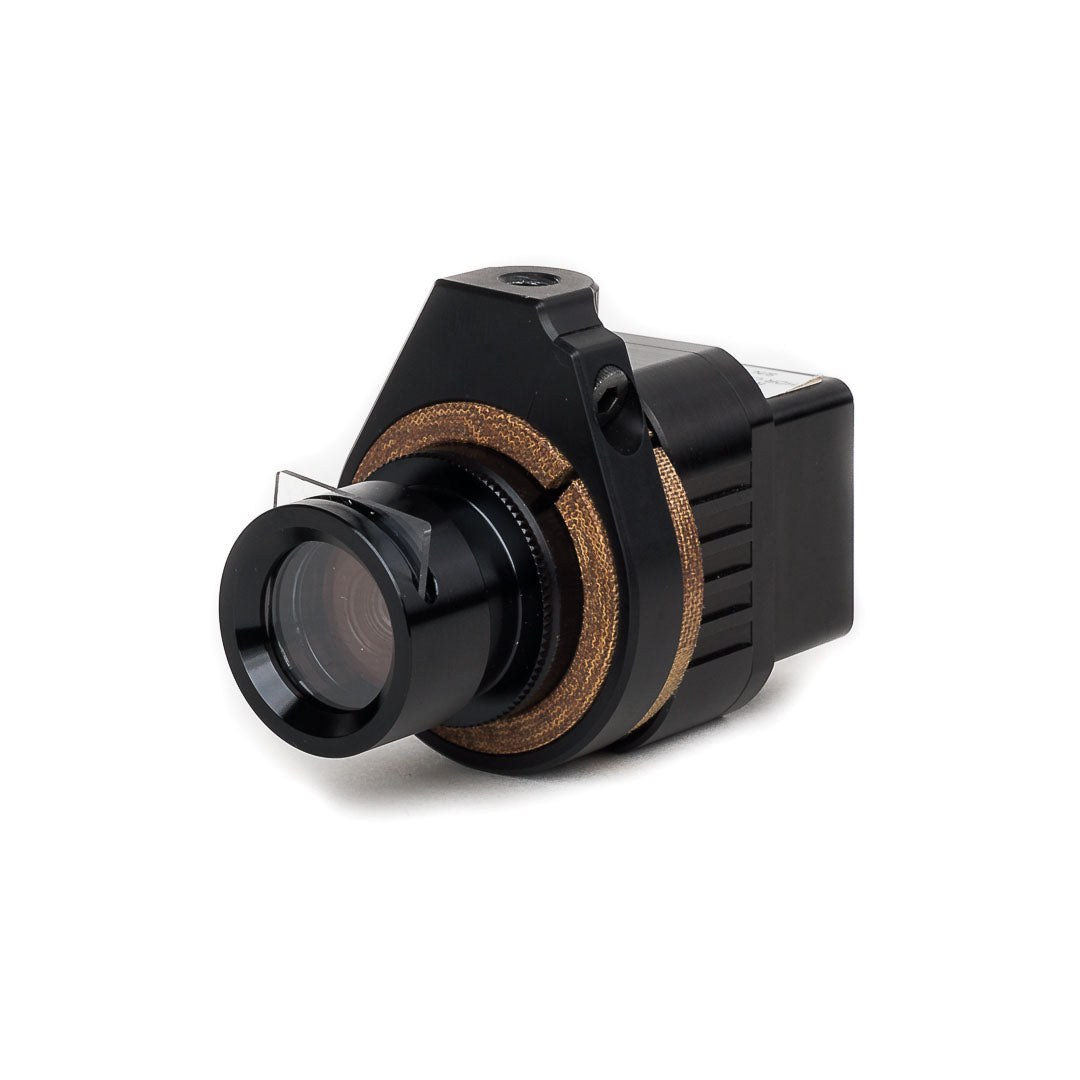 Front view of the MeltView® APEX3 weld monitoring camera