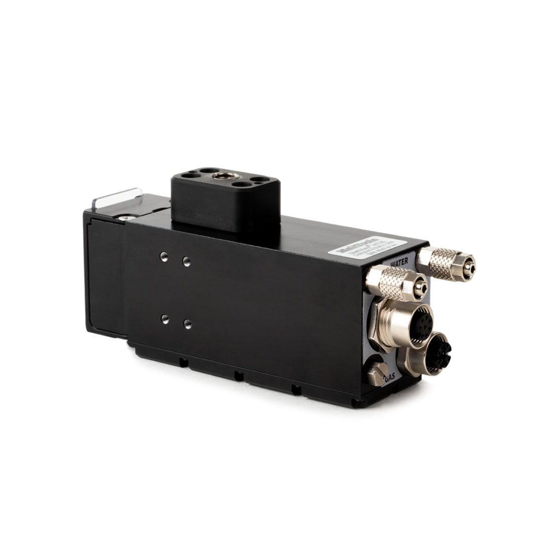 Back view of the MeltView® HT25 thermal imaging SWIR camera