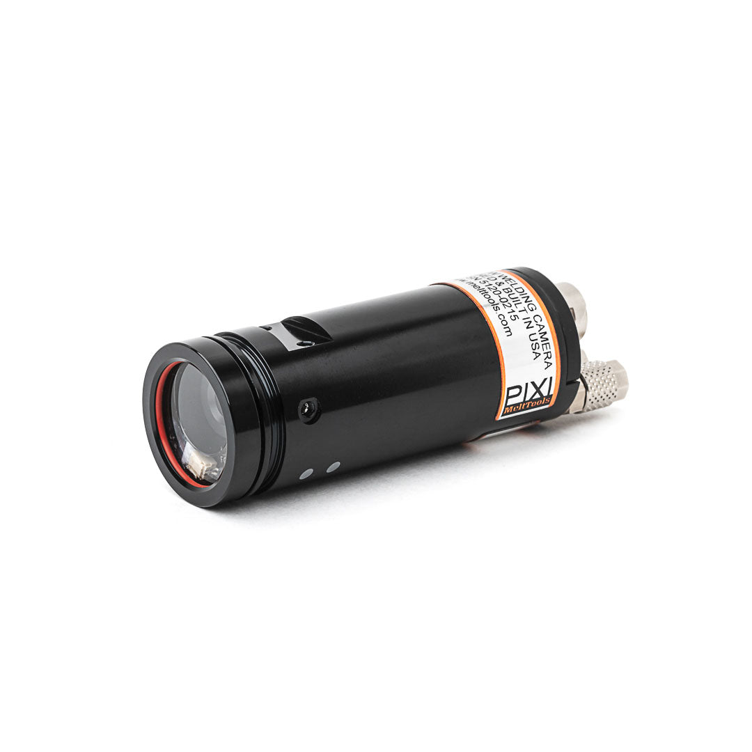 Front view of the MeltView® PIXI weld monitoring camera