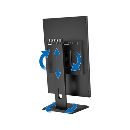 Back of the SDI/HDMI quad split broadcast monitor 
