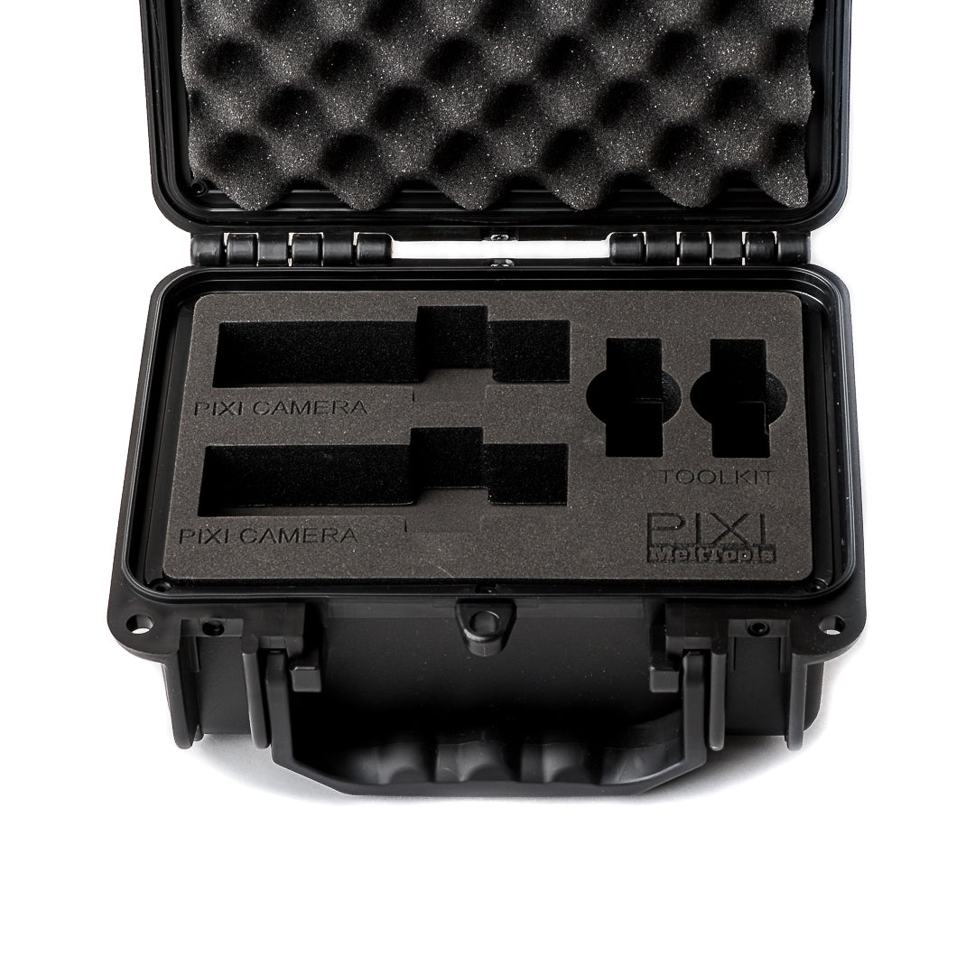 Waterproof case custom foam MeltView® PIXI welding camera